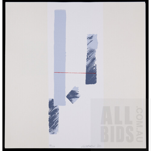 Canberra School of Art Printmaking Workshop 1980, Folio of 12 Silkscreen Prints 