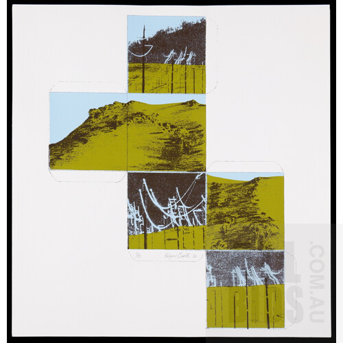 Canberra School of Art Printmaking Workshop 1980, Folio of 12 Silkscreen Prints 