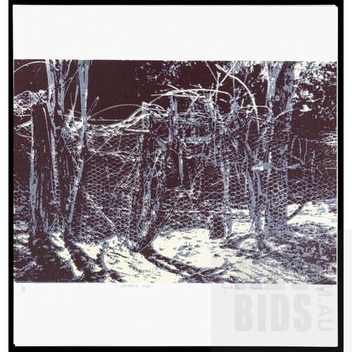 Canberra School of Art Printmaking Workshop 1980, Folio of 12 Silkscreen Prints 