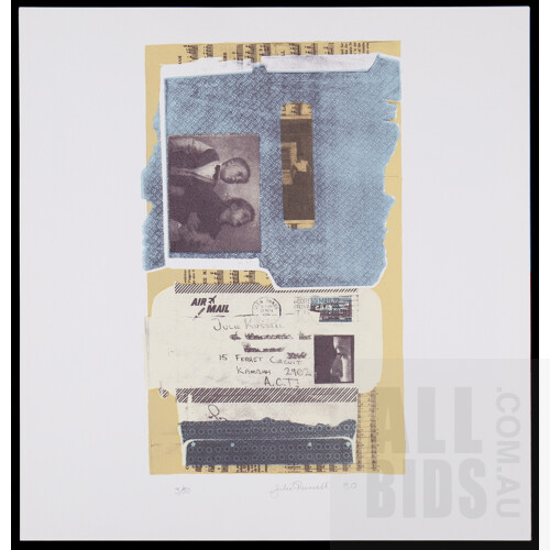 Canberra School of Art Printmaking Workshop 1980, Folio of 12 Silkscreen Prints 
