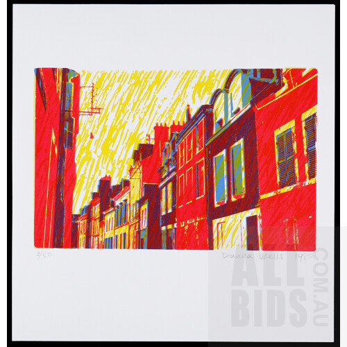 Canberra School of Art Printmaking Workshop 1980, Folio of 12 Silkscreen Prints 
