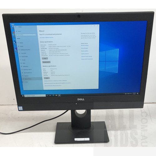 Dell OptiPlex 7440 AIO Intel Core i5 (6600) 3.30GHz CPU 23-Inch NON-Touch All-in-One Computer