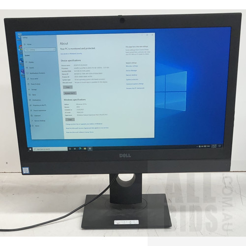 Dell OptiPlex 7440 AIO Intel Core i5 (6600) 3.30GHz CPU 23-Inch NON-Touch All-in-One Computer