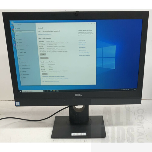 Dell OptiPlex 7440 AIO Intel Core i5 (6600) 3.30GHz CPU 23-Inch NON-Touch All-in-One Computer