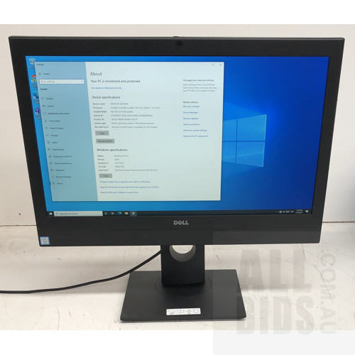Dell OptiPlex 7440 AIO Intel Core i5 (6600) 3.30GHz CPU 23-Inch NON-Touch All-in-One Computer