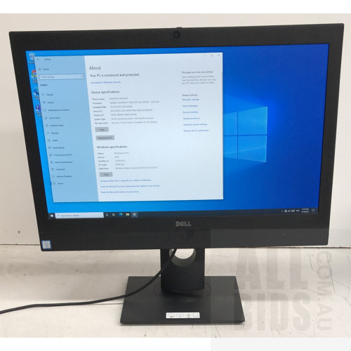 Dell OptiPlex 7450 AIO Intel Core i5 (7600) 3.50GHz CPU 23-Inch NON-Touch All-in-One Computer