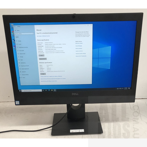 Dell OptiPlex 7450 AIO Intel Core i5 (7600) 3.50GHz CPU 23-Inch NON-Touch All-in-One Computer