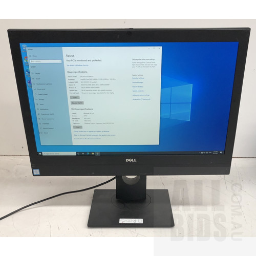 Dell OptiPlex 7440 AIO Intel Core i5 (6600) 3.30GHz CPU 23-Inch NON-Touch All-in-One Computer
