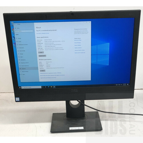 Dell OptiPlex 7450 AIO Intel Core i5 (7600) 3.50GHz CPU 23-Inch NON-Touch All-in-One Computer