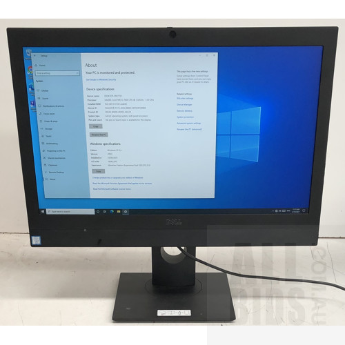 Dell OptiPlex 7450 AIO Intel Core i5 (7600) 3.50GHz CPU 23-Inch NON-Touch All-in-One Computer
