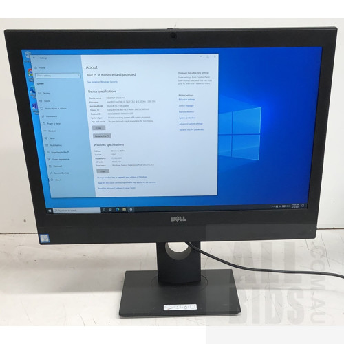 Dell OptiPlex 7450 AIO Intel Core i5 (7600) 3.50GHz CPU 23-Inch NON-Touch All-in-One Computer