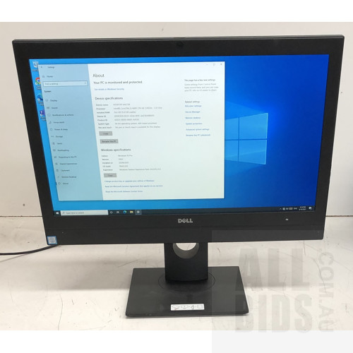 Dell OptiPlex 7440 AIO Intel Core i5 (6600) 3.30GHz CPU 23-Inch NON-Touch All-in-One Computer