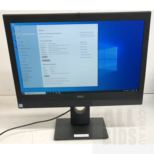 Dell OptiPlex 7440 AIO Intel Core i5 (6600) 3.30GHz CPU 23-Inch NON-Touch All-in-One Computer