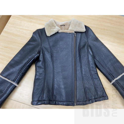 Ladies RM Williams Leather Jacket, Size 12