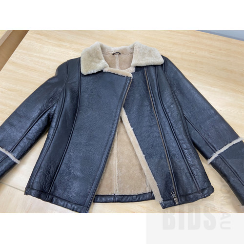 Ladies RM Williams Leather Jacket, Size 12