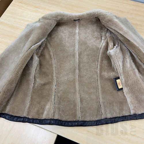 Ladies RM Williams Leather Jacket, Size 12