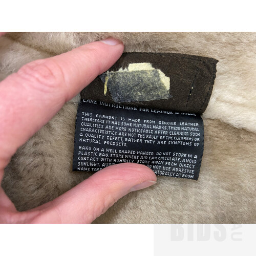 Ladies RM Williams Leather Jacket, Size 12