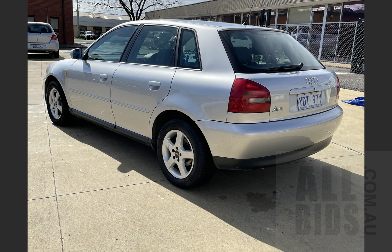 11/1999 Audi A3 1.6  5d Hatchback Silver 1.6L