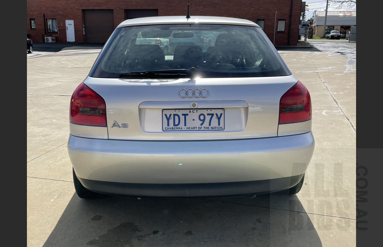 11/1999 Audi A3 1.6  5d Hatchback Silver 1.6L