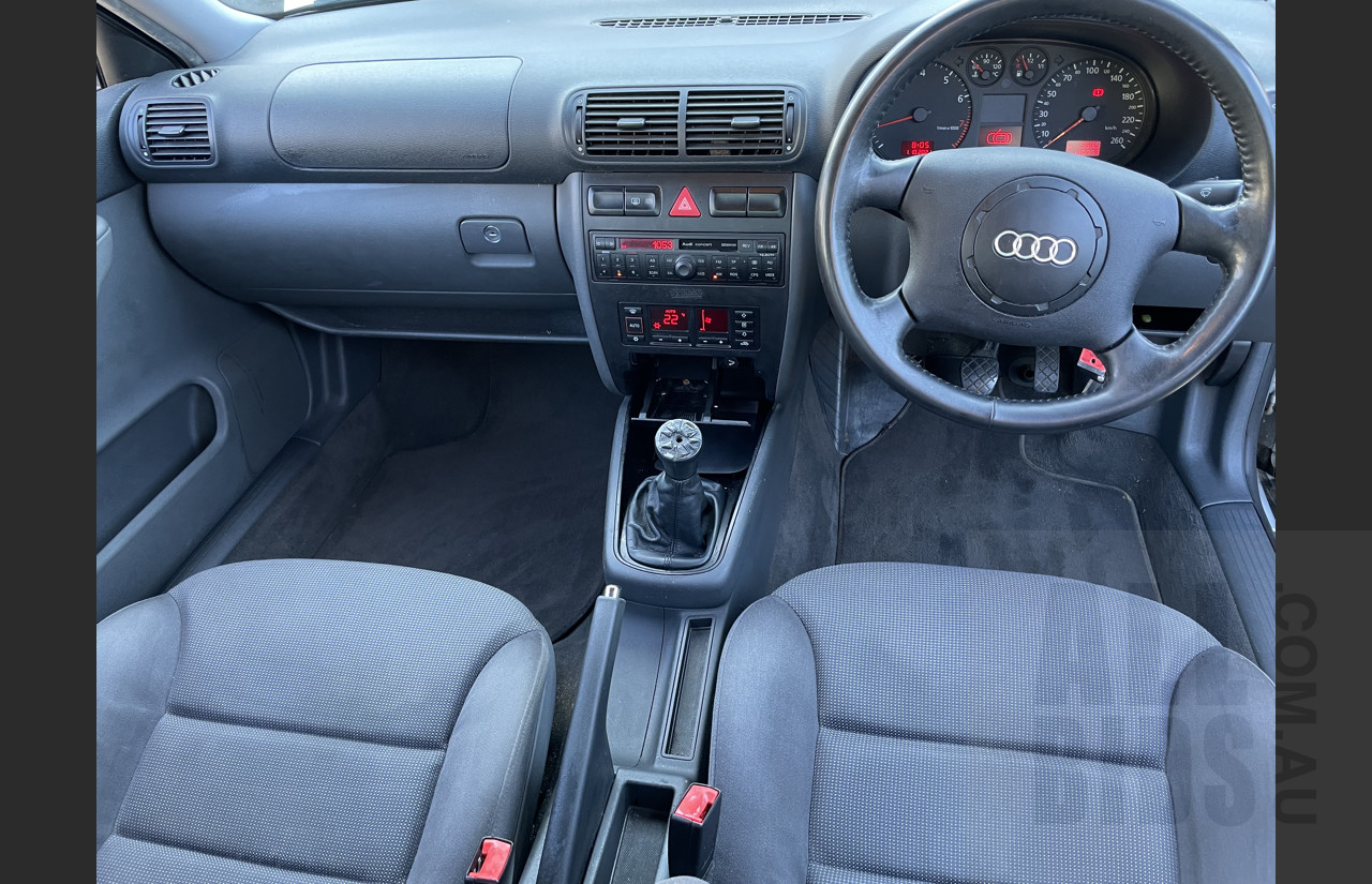 11/1999 Audi A3 1.6  5d Hatchback Silver 1.6L