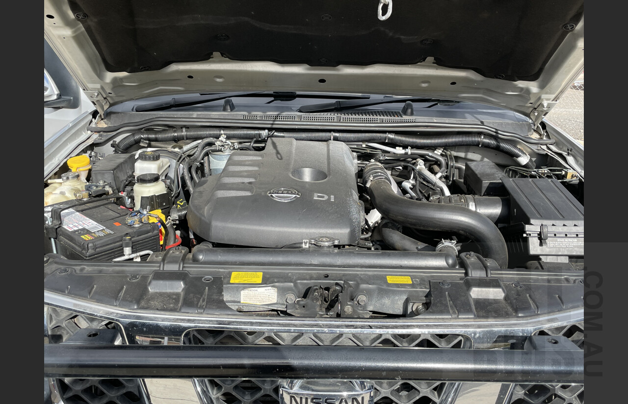 4/2007 Nissan Navara ST-X (4x4) D40 Dual Cab P/up Silver 2.5L