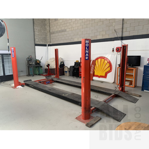 Molnar 3000KG 4 Post Hoist