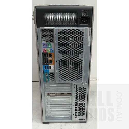 HP Z820 Dual Intel Xeon (E5-2620) 2.00GHz 6-Core CPU WorkStation for Spare Parts and/or Repair