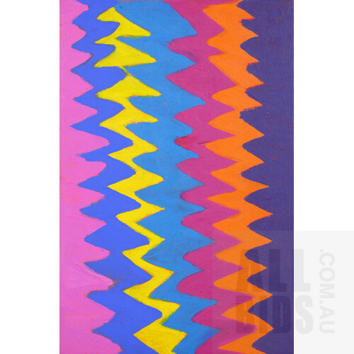 Rosalie Napaltjarri (born 1950, Luritja language group), Untitled, Acrylic on Canvas, 41 x 28 cm