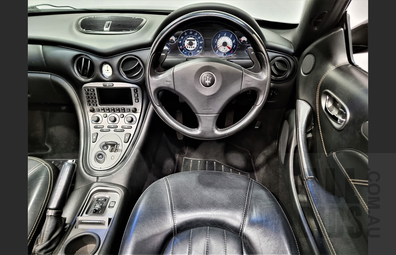 6/2005 Maserati Spyder Cambio Corsa 2d Convertible Black 4.2L V8