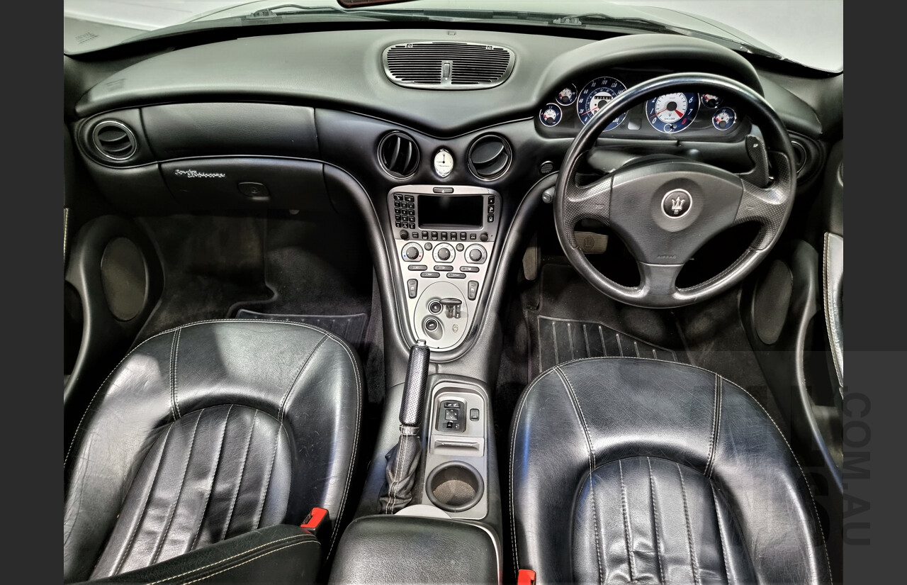 6/2005 Maserati Spyder Cambio Corsa 2d Convertible Black 4.2L V8