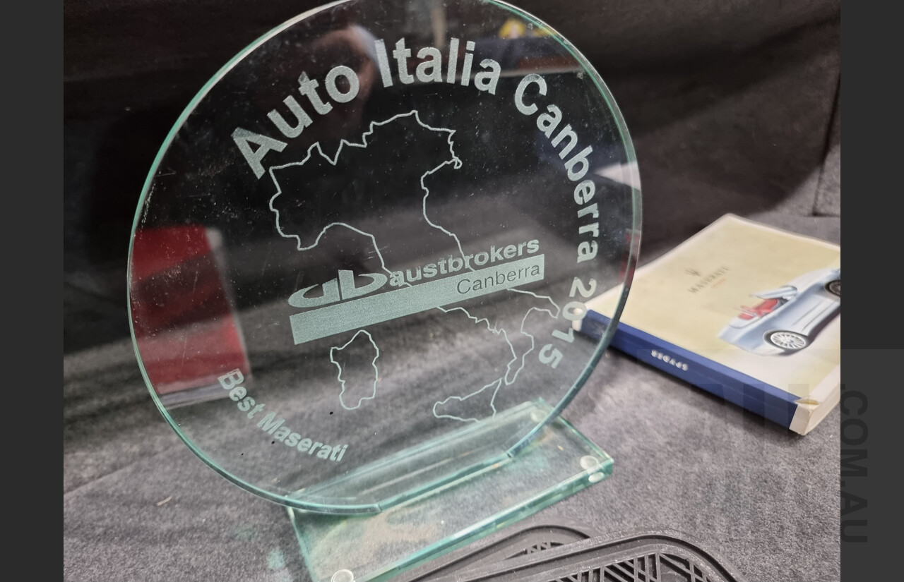 6/2005 Maserati Spyder Cambio Corsa 2d Convertible Black 4.2L V8