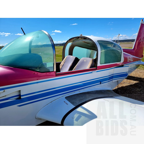 1979 Gulfstream Grumman AA-5B Tiger Single Engine Four-Seater Aircraft