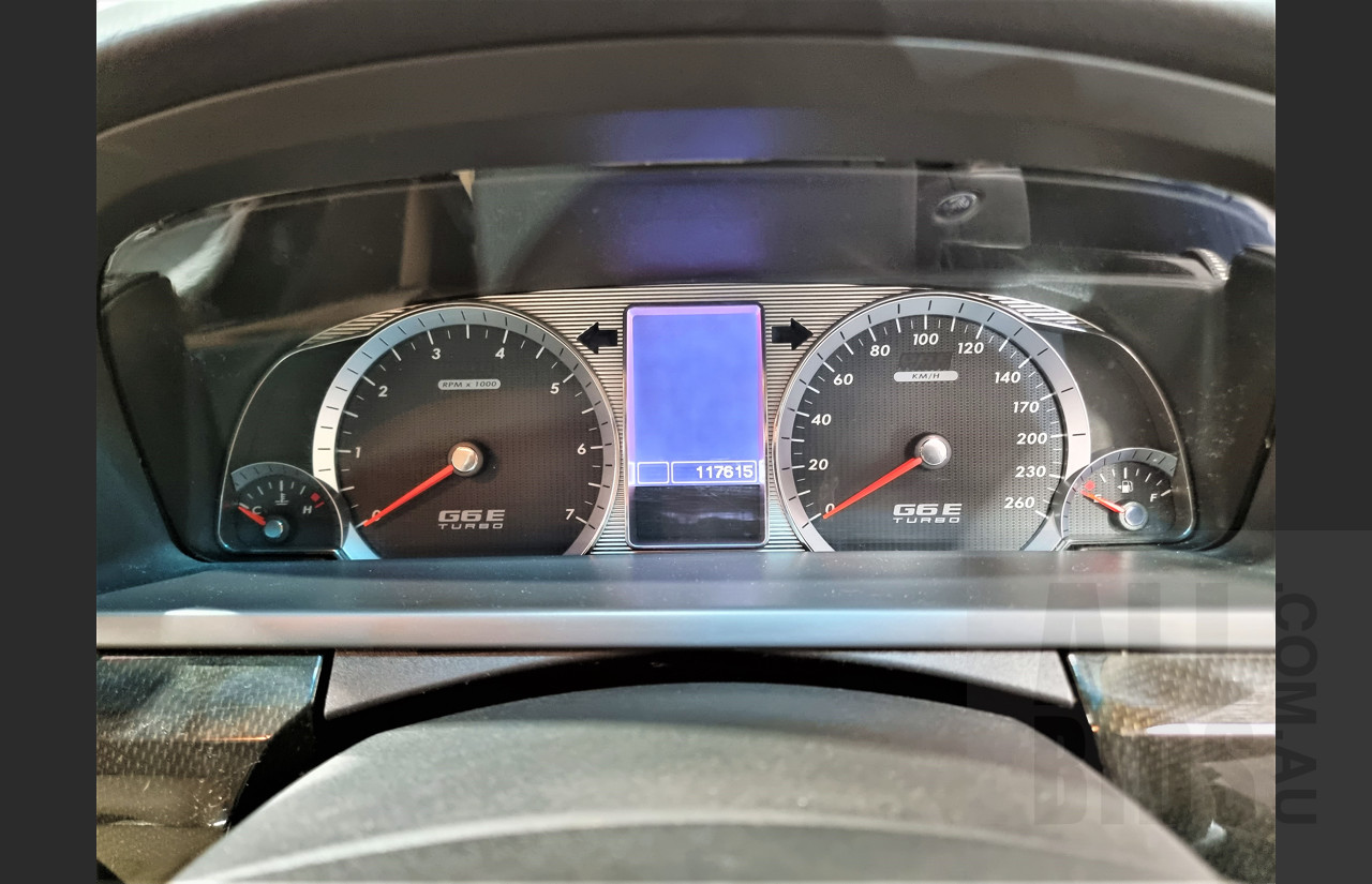 4/2011 Ford G6E Turbo FG UPGRADE 4d Sedan Edge Grey 4.0L