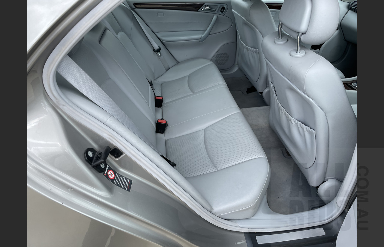 2/2003 Mercedes-Benz C180 Kompressor Elegance W203 4d Sedan Silver  1.8L