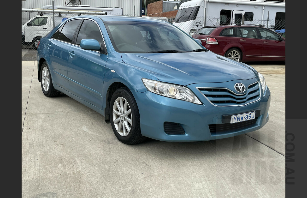 8/2010 Toyota Camry Altise ACV40R 09 UPGRADE 4d Sedan Blue 2.4L