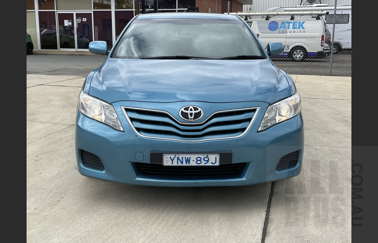 8/2010 Toyota Camry Altise ACV40R 09 UPGRADE 4d Sedan Blue 2.4L