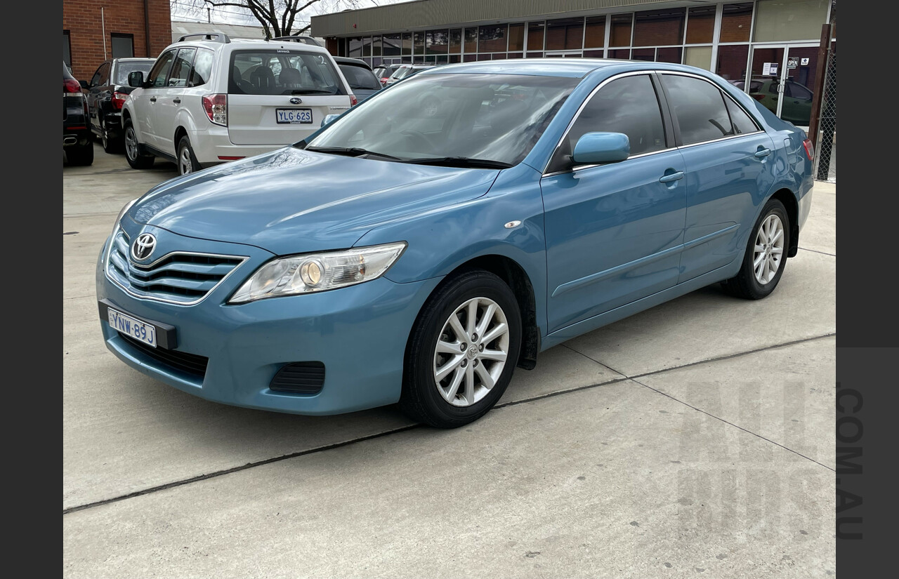 8/2010 Toyota Camry Altise ACV40R 09 UPGRADE 4d Sedan Blue 2.4L