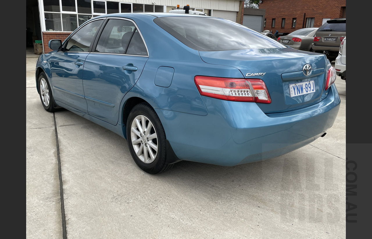 8/2010 Toyota Camry Altise ACV40R 09 UPGRADE 4d Sedan Blue 2.4L