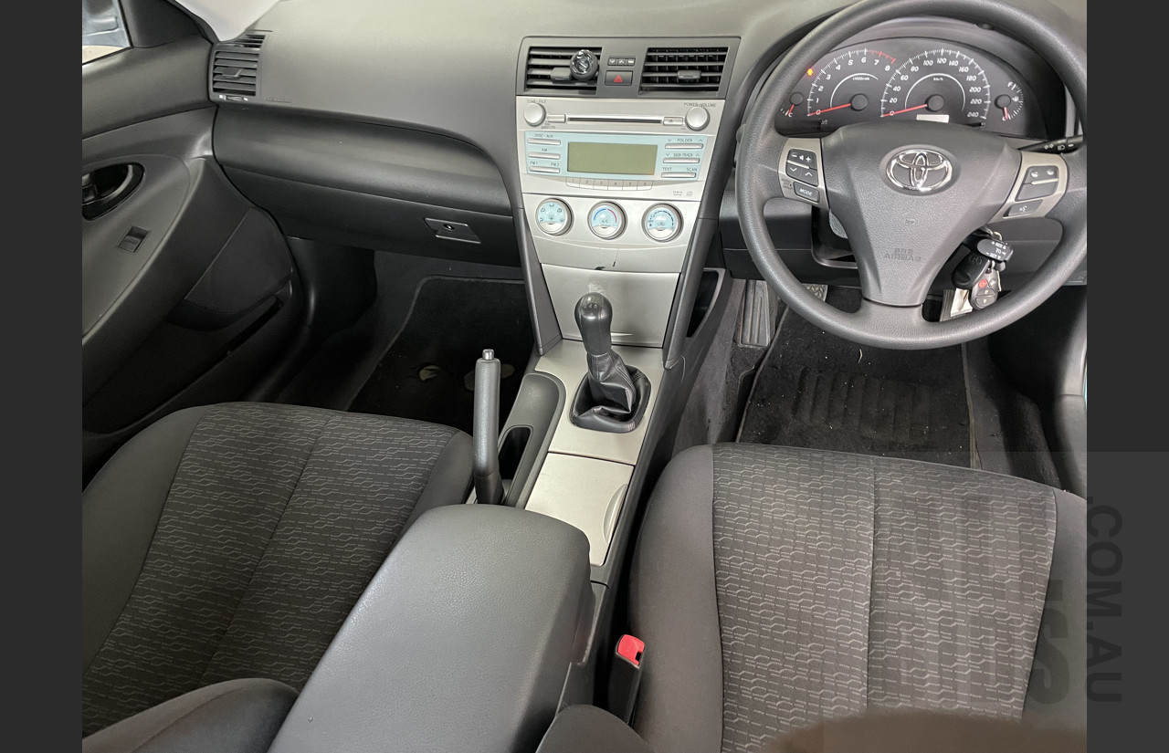 8/2010 Toyota Camry Altise ACV40R 09 UPGRADE 4d Sedan Blue 2.4L