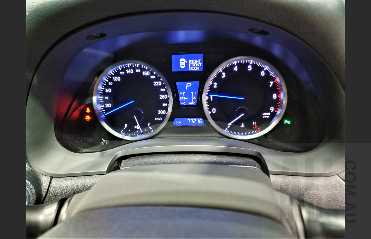 9/2009 Lexus ISF USE20R 4d Sedan Ultrasonic Blue Mica 5.0L V8