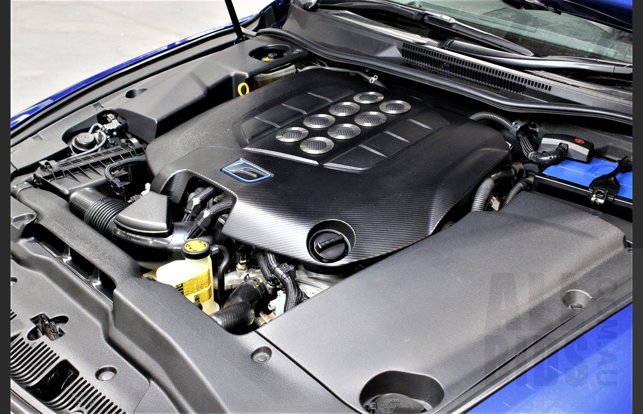 9/2009 Lexus ISF USE20R 4d Sedan Ultrasonic Blue Mica 5.0L V8