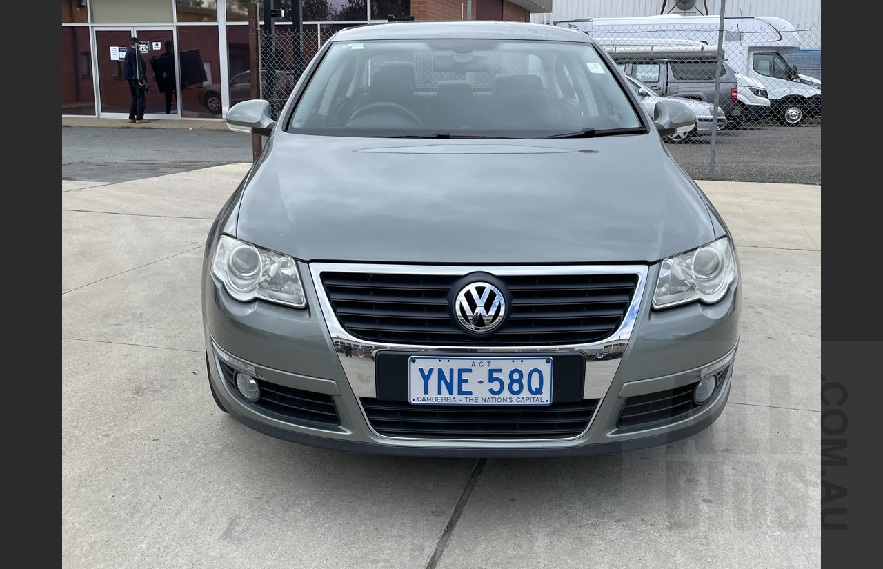 6/2010 Volkswagen Passat V6 FSI Highline 3C MY10 4d Sedan Grey 3.2L