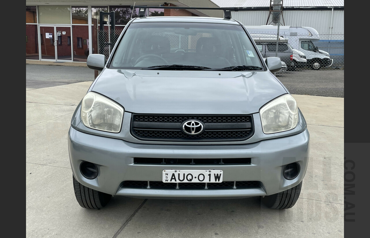 10/2004 Toyota Rav4 CV (4x4) ACA23R 4d Wagon Grey 2.4L