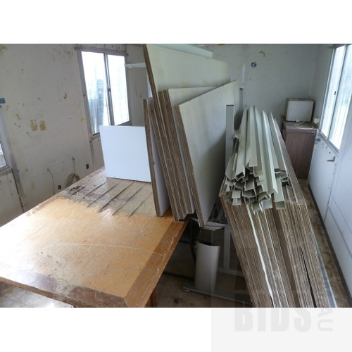 Demountable Insulated Site Shed/Lunch Room - 6 Meters x 3.1 Meters
