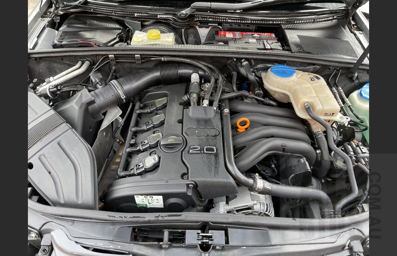 6/2005 Audi A4 2.0 B7 4d Sedan Silver  2.0L