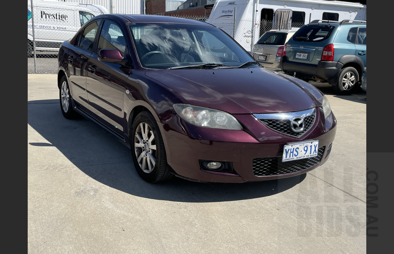 6/2006 Mazda Mazda3 MAXX Sport BK MY06 UPGRADE 4d Sedan Purple 2.0L