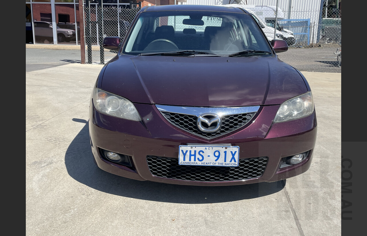 6/2006 Mazda Mazda3 MAXX Sport BK MY06 UPGRADE 4d Sedan Purple 2.0L
