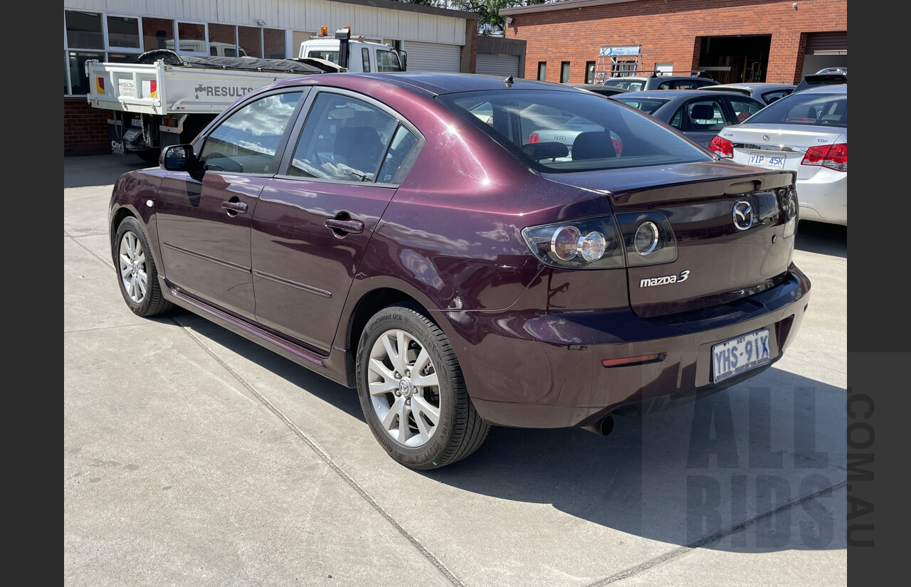 6/2006 Mazda Mazda3 MAXX Sport BK MY06 UPGRADE 4d Sedan Purple 2.0L