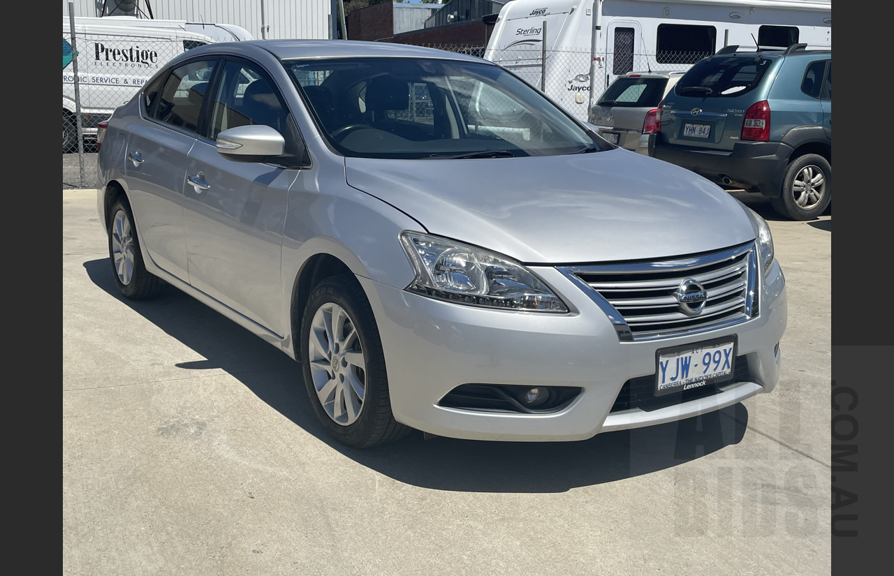 6/2013 Nissan Pulsar ST-L B17 4d Sedan Silver 1.8L