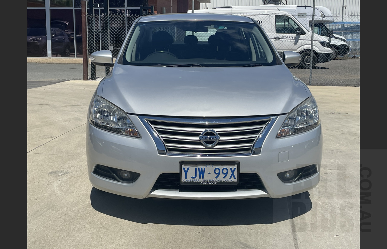 6/2013 Nissan Pulsar ST-L B17 4d Sedan Silver 1.8L